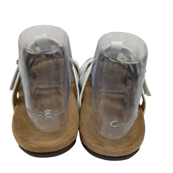 *Vionic Misa Comfort Sandal Womens Size 6W White Orthopedic Slide Summer Shoe - Picture 4 of 12